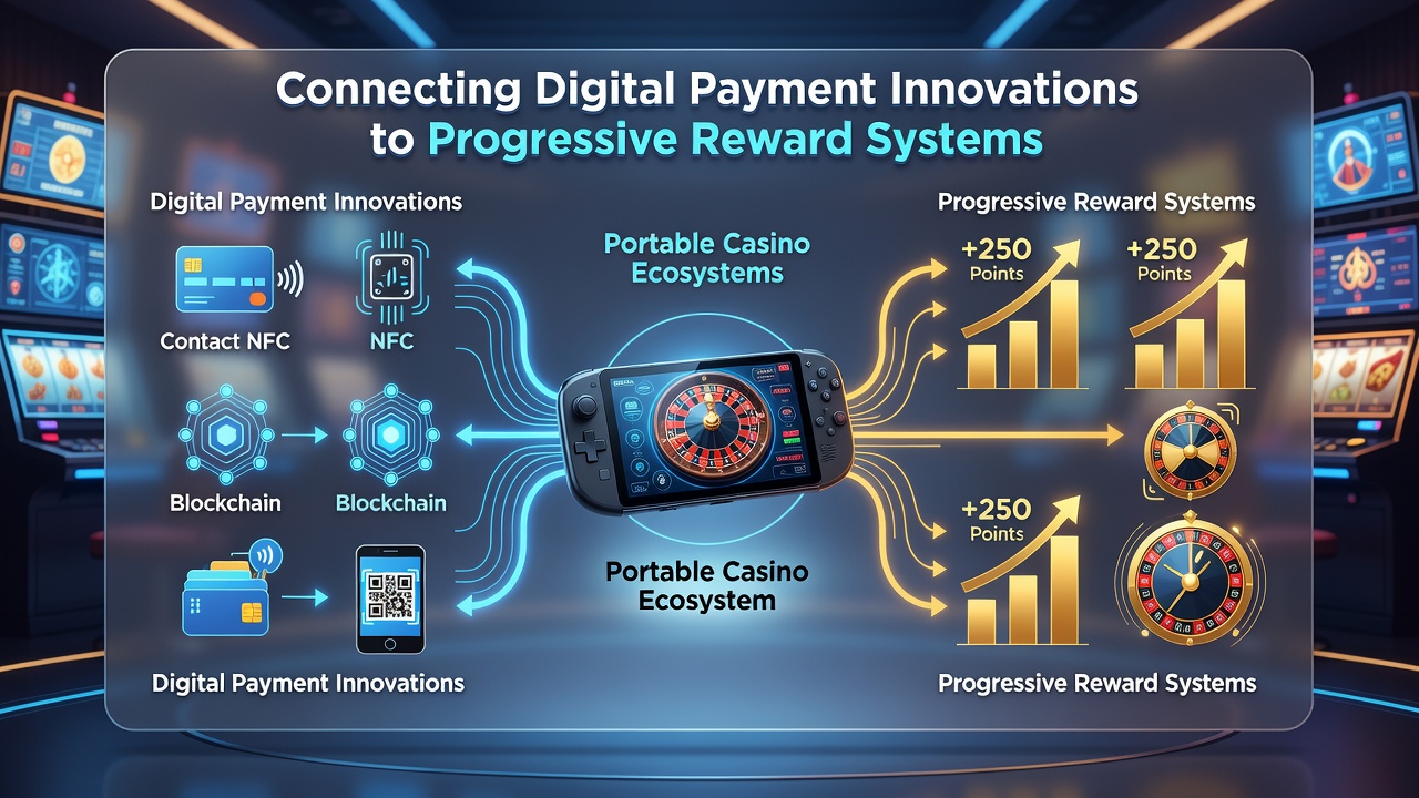 Mobile screen showing tiered rewards unlocking after a digital wallet deposit in a casino app