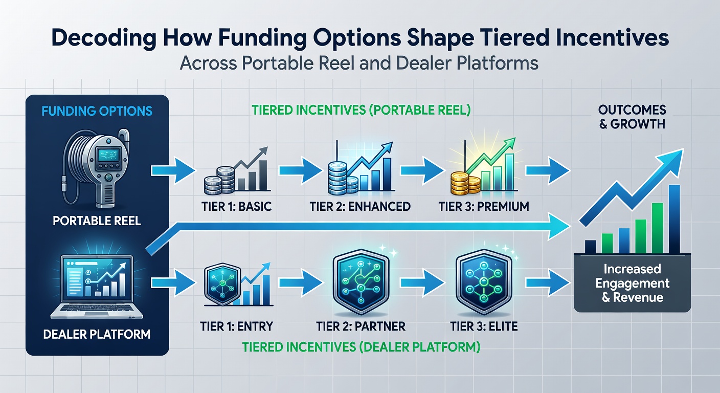 Mobile reel and live dealer platform interfaces showing funding method selections and tier progress indicators